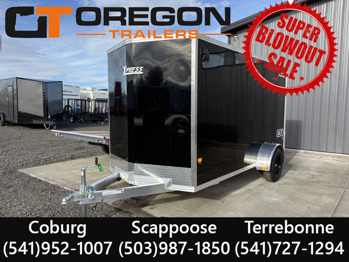 New 6X12 SA 3K Aluminum Enclosed Cargo