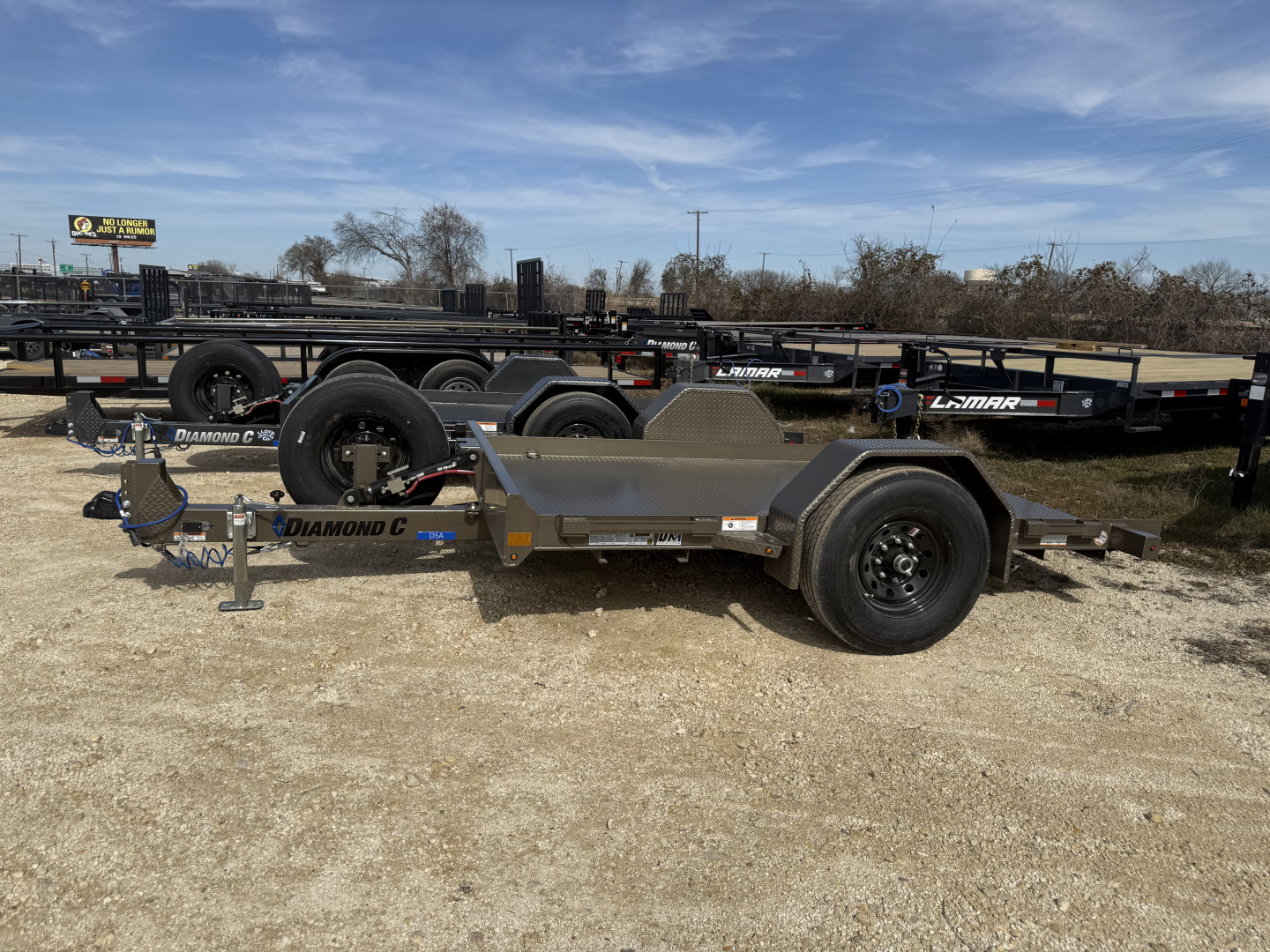 New 2026 Diamond C Trailers DSA107 10X77 Tilt Trailer