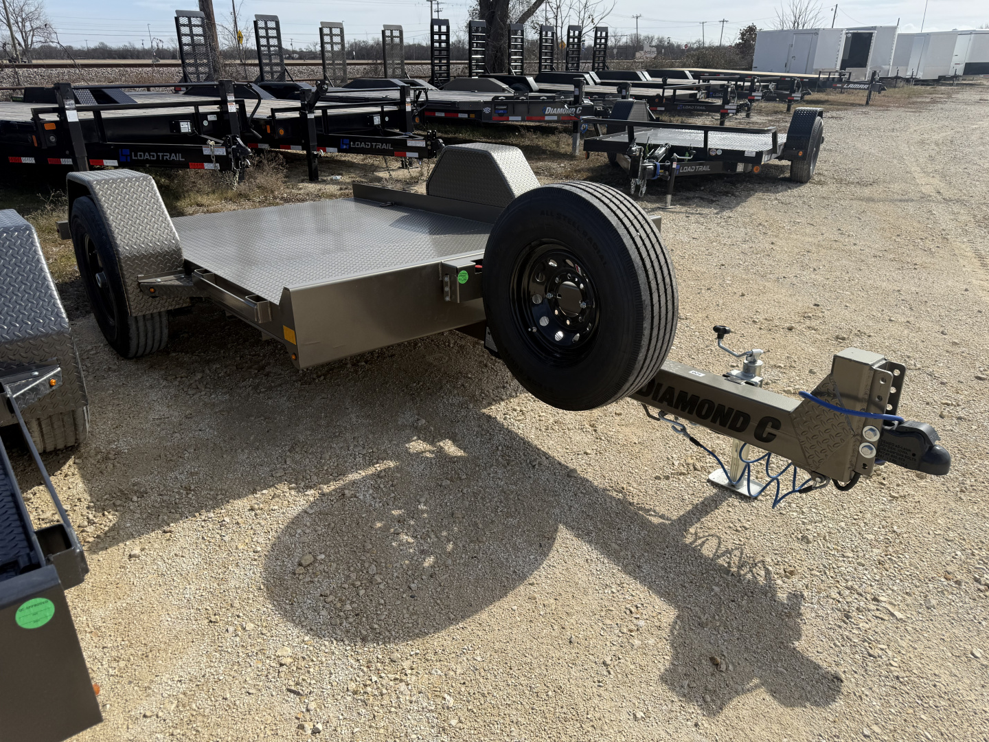 New 2026 Diamond C Trailers DSA107 10X77 Tilt Trailer