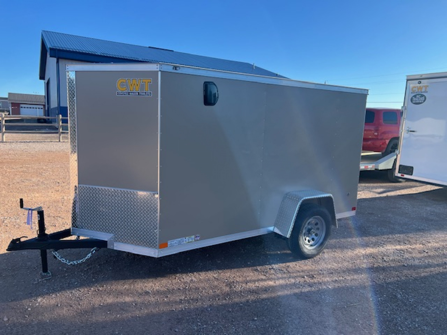 New 2026 Covered Wagon Trailers 5X10 SA Cargo / Enclosed Trailer