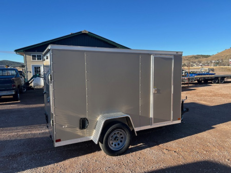 New 2026 Covered Wagon Trailers 5X10 SA Cargo / Enclosed Trailer