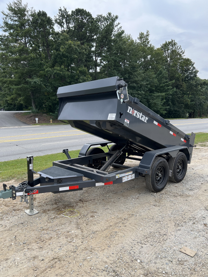 New 2026 Norstar DCB Series / 60" X 10' / 2-3,500# Electric Brake Axles / Scissor Hoist / Barn Door Rear Gates