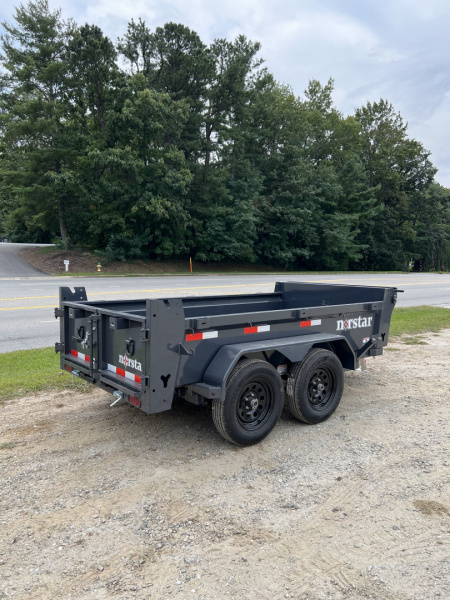 New 2026 Norstar DCB Series / 60" X 10' / 2-3,500# Electric Brake Axles / Scissor Hoist / Barn Door Rear Gates