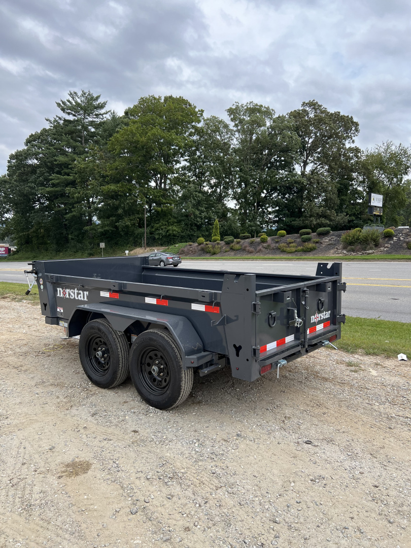 New 2026 Norstar DCB Series / 60" X 10' / 2-3,500# Electric Brake Axles / Scissor Hoist / Barn Door Rear Gates