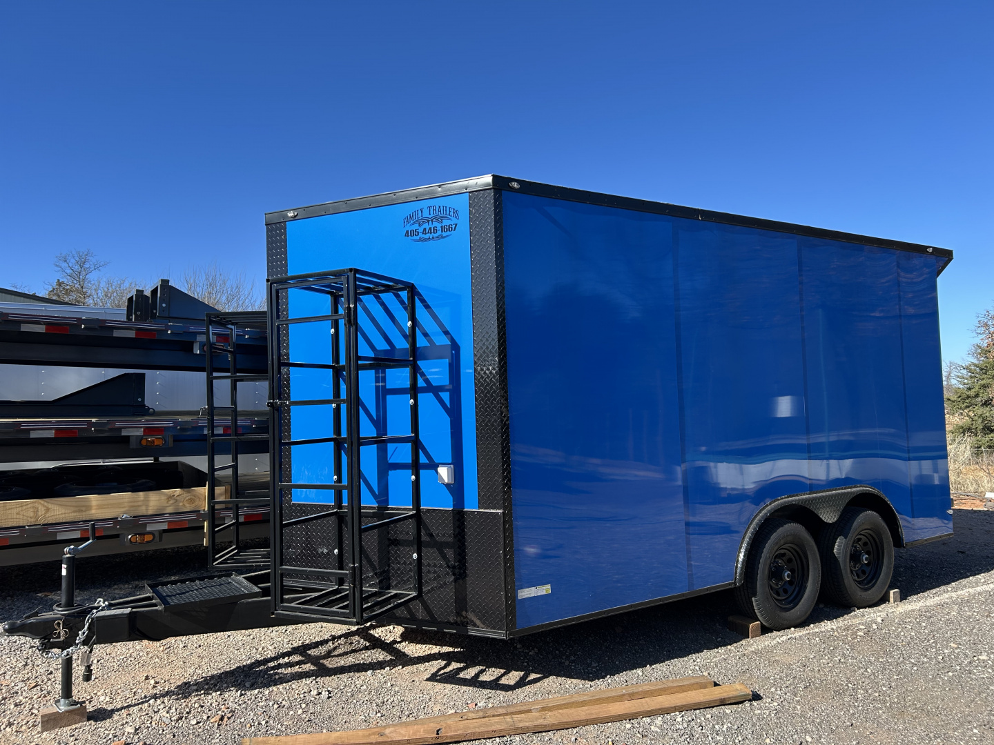 New 2025 Family Trailer 8.5x14 Tandem Axles Cargo / Enclosed Trailer