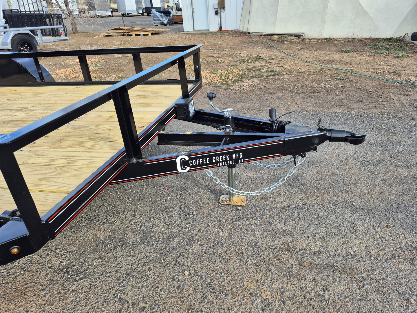 New 2026 Coffee Creek Tandem Axle Utility/7,000 GVWR/77"X14'