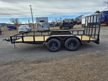 New 2026 Coffee Creek Tandem Axle Utility/7,000 GVWR/77"X14'