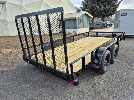 New 2026 Coffee Creek Tandem Axle Utility/7,000 GVWR/77"X14'