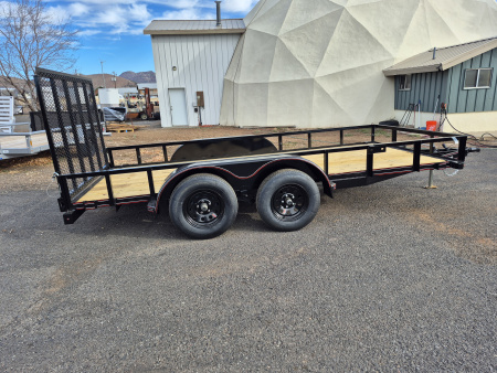 New 2026 Coffee Creek Tandem Axle Utility/7,000 GVWR/77"X14'