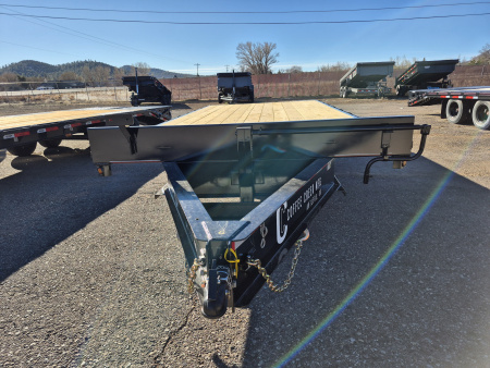 New 2026 Coffee Creek Tandem Axle Deckover w/ Pintle hitch/14,000 GVWR/102"X20'