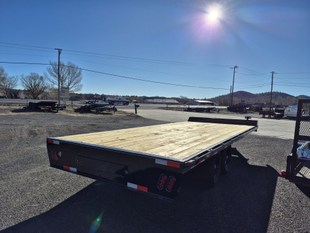 New 2026 Coffee Creek Tandem Axle Deckover w/Pintle Hitch/14,000 GVWR/102"X20'