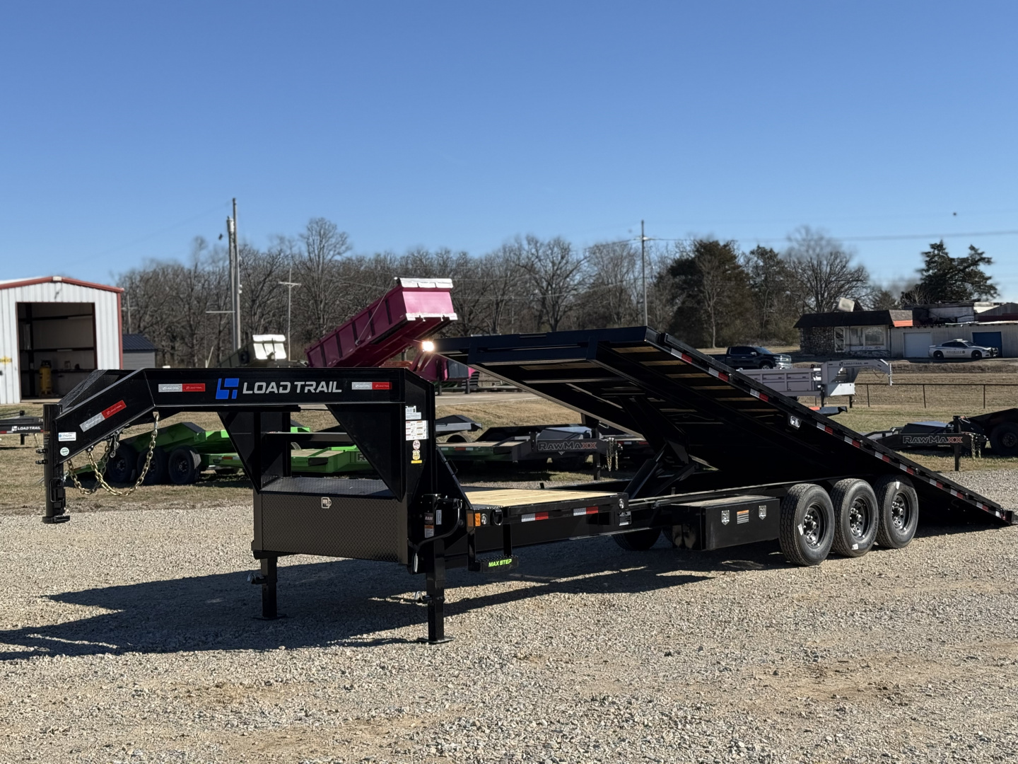 New 2026 Load Trail GE 102X32 Tilt Trailer / 14 PLY / WIRELESS REMOTE / 21000 GVWR