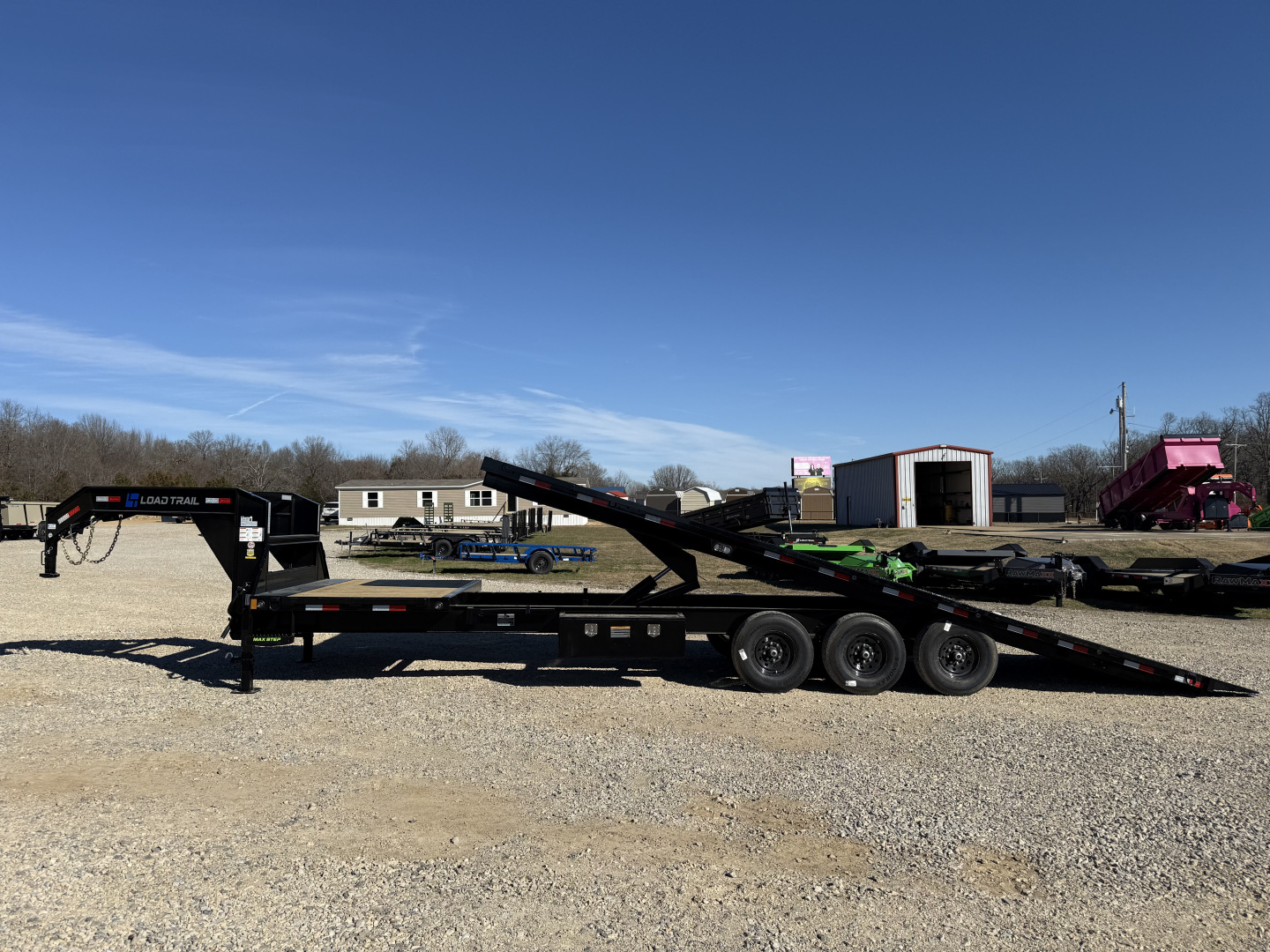 New 2026 Load Trail GE 102X32 Tilt Trailer / 14 PLY / WIRELESS REMOTE / 21000 GVWR