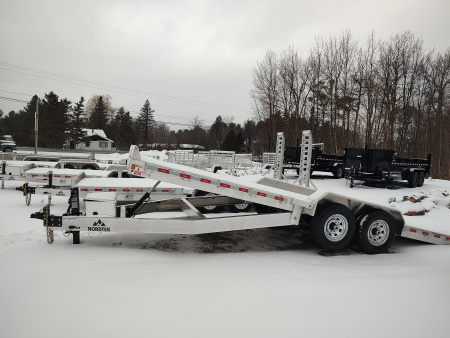 New 2026 Nordtek TD82X22-14K Power Tilt Equipment Trailer
