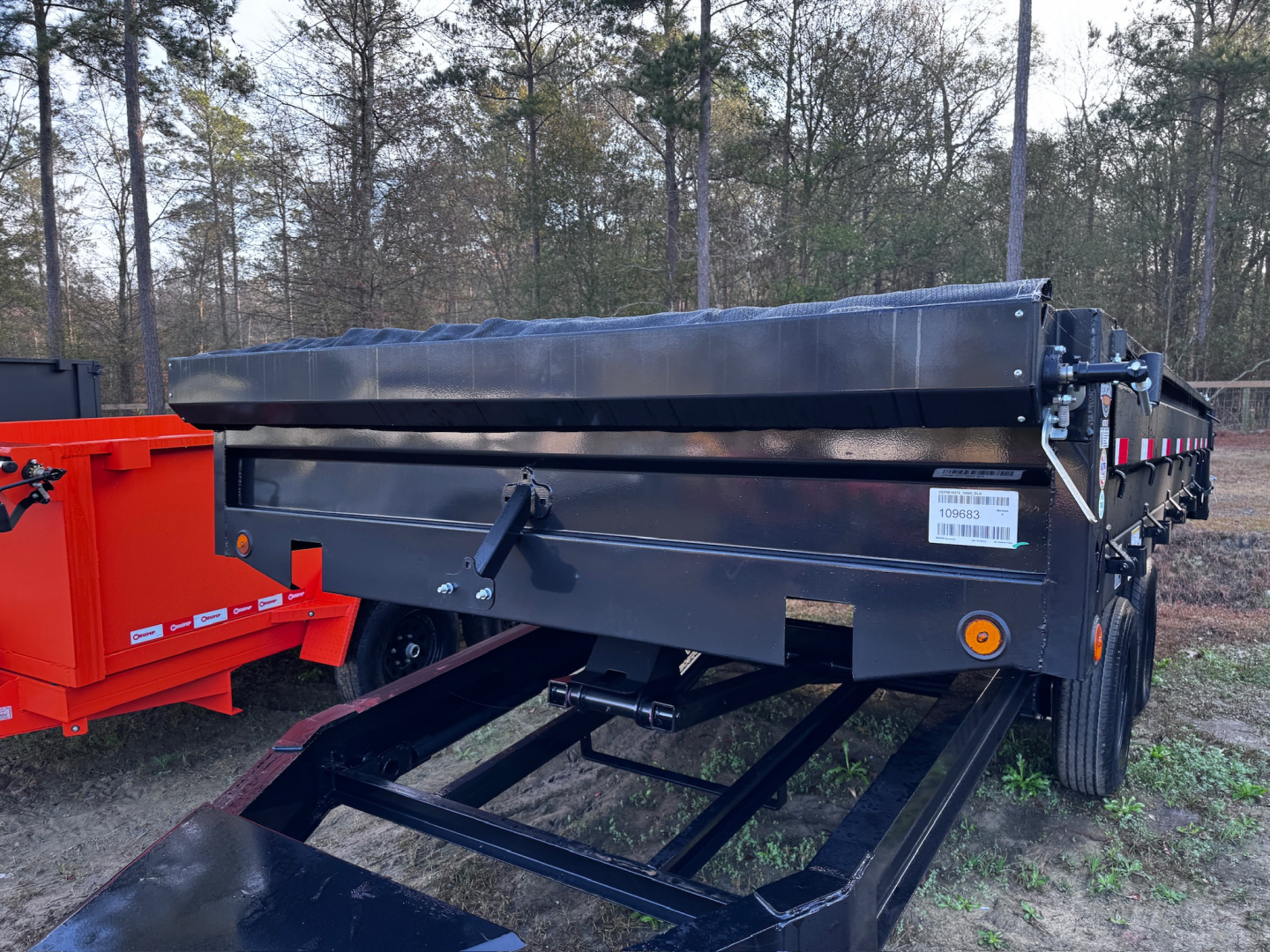 New 2026 Iron Bull DDP 96" X 16', 2-7K AXLES Dump Trailer