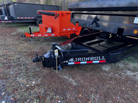New 2026 Iron Bull DDP 96" X 16', 2-7K AXLES Dump Trailer