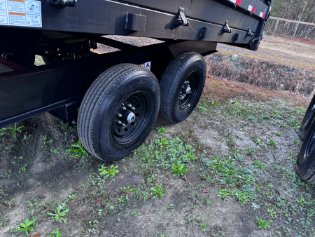 New 2026 Iron Bull DDP 96" X 16', 2-7K AXLES Dump Trailer