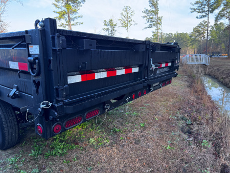 New 2026 Iron Bull DDP 96" X 16', 2-7K AXLES Dump Trailer