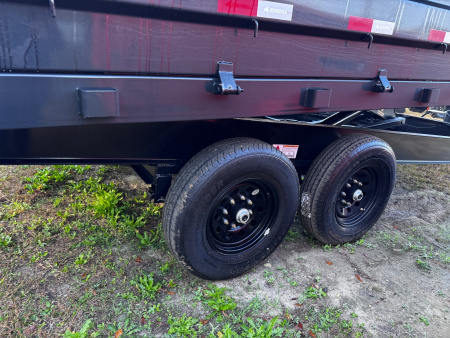 New 2026 Iron Bull DDP 96" X 16', 2-7K AXLES Dump Trailer