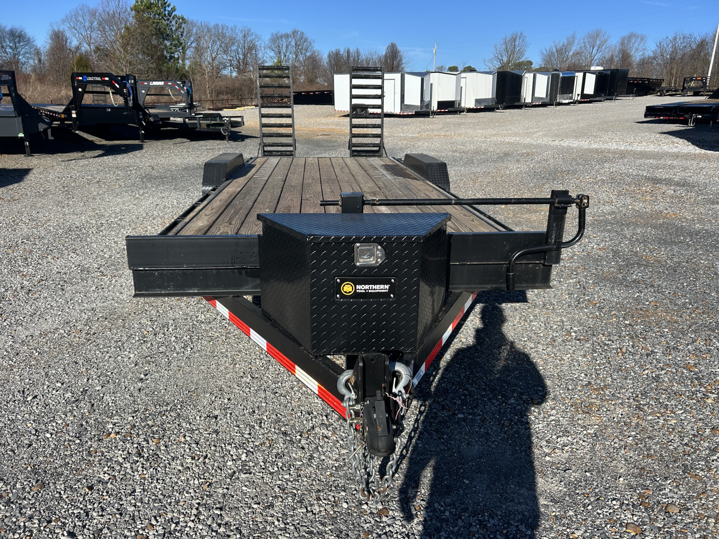 Used 2023 Albright Trailer 83"x22' 12k Equipment Trailer