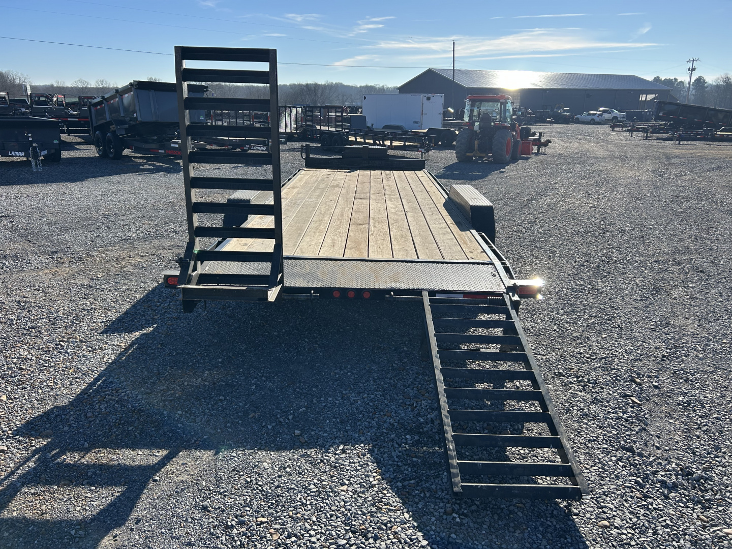 Used 2023 Albright Trailer 83"x22' 12k Equipment Trailer