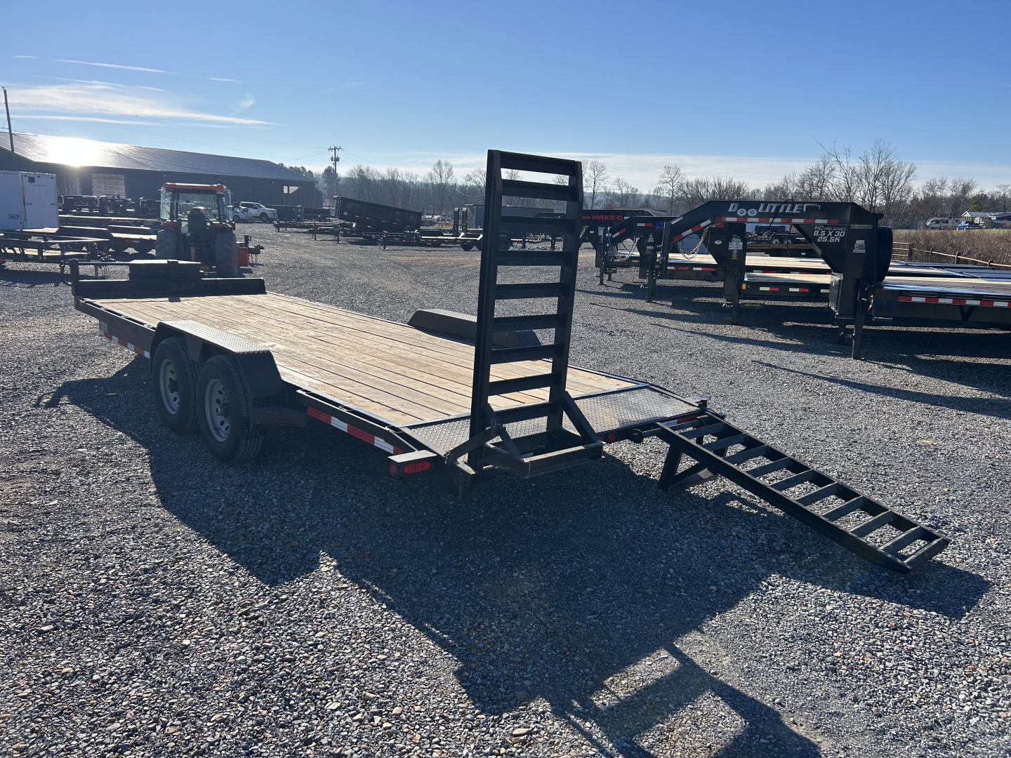 Used 2023 Albright Trailer 83"x22' 12k Equipment Trailer