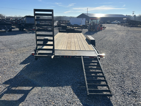 Used 2023 Albright Trailer 83"x22' 12k Equipment Trailer