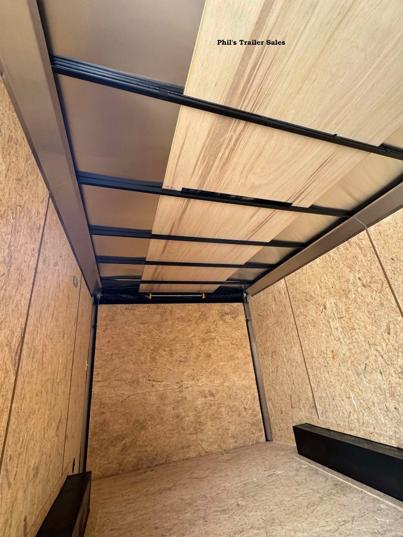 New Pace American 8.5X16 SCREWLESS EXTERIOR BLACKOUT Cargo / Enclosed Trailer