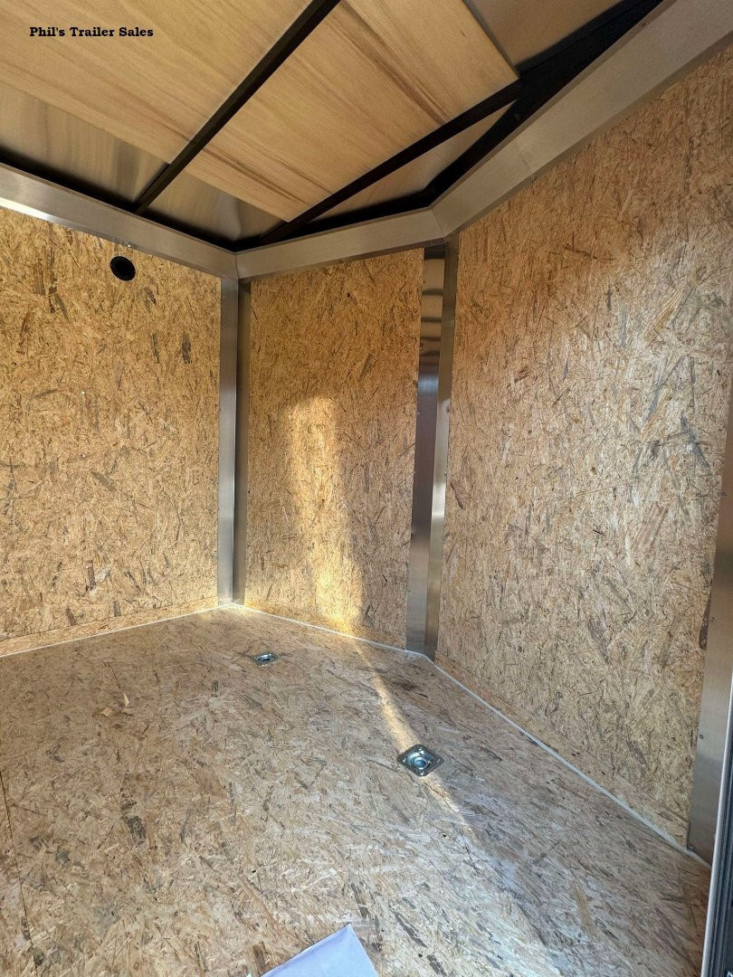 New Pace American 8.5X16 SCREWLESS EXTERIOR BLACKOUT Cargo / Enclosed Trailer