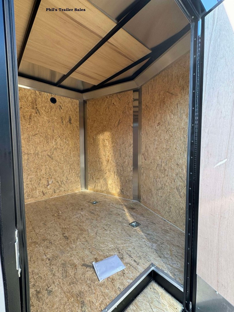 New Pace American 8.5X16 SCREWLESS EXTERIOR BLACKOUT Cargo / Enclosed Trailer