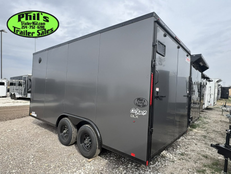 New Pace American 8.5X16 SCREWLESS EXTERIOR BLACKOUT Cargo / Enclosed Trailer