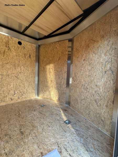 New Pace American 8.5X16 SCREWLESS EXTERIOR BLACKOUT Cargo / Enclosed Trailer