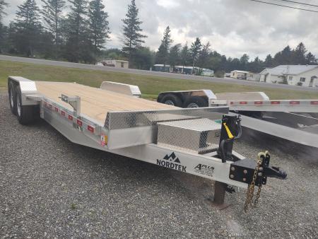 New 2027 Nordtek TD82X22-14K GVW Power Tilt Trailer