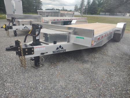 New 2027 Nordtek TD82X22-14K GVW Power Tilt Trailer