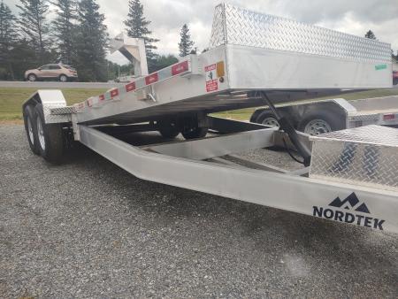 New 2027 Nordtek TD82X22-14K GVW Power Tilt Trailer