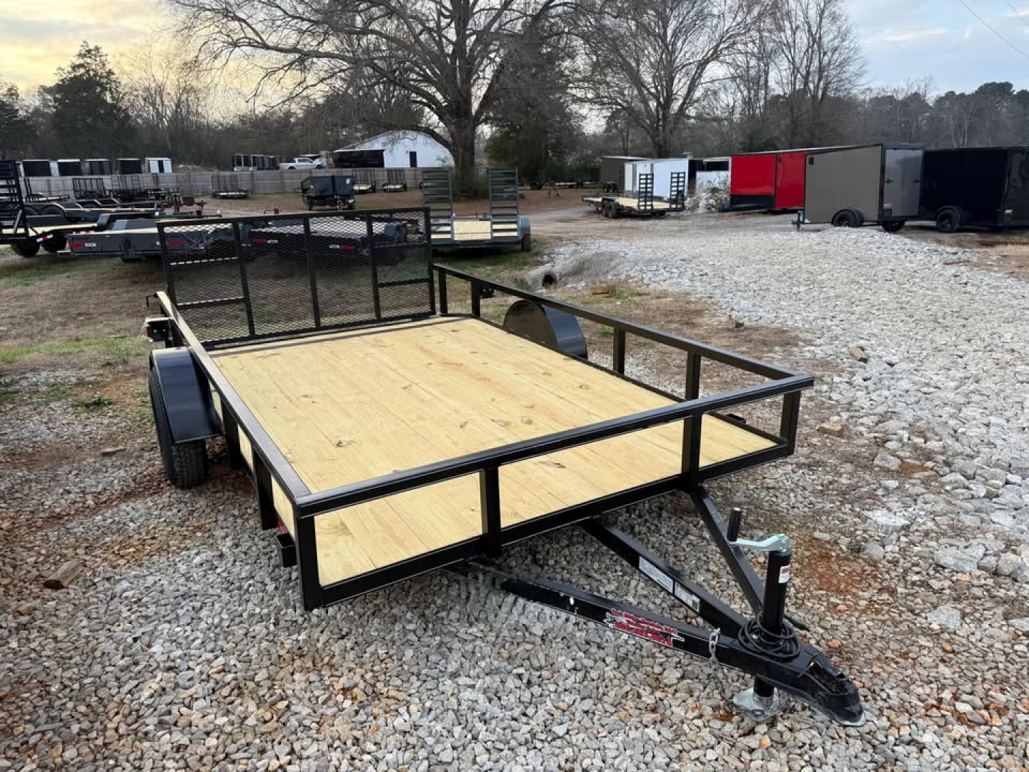 New 2026 Oak Ridge 7x12SA Utility Trailer