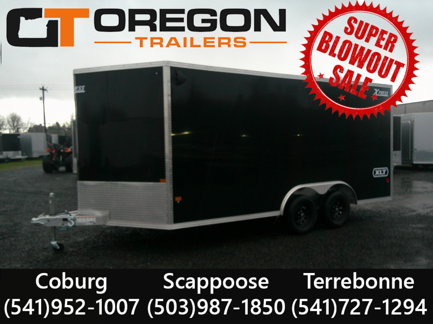 New 2026 ALCOM XPRESS 8.5X16 7K Cargo / Enclosed Trailer