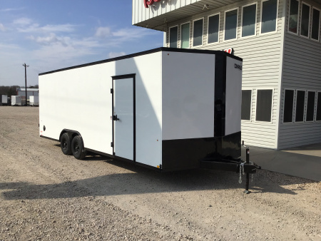 New 2026 Compass 8.5x24' Enclosed Cargo Trailer - Indigo DLX