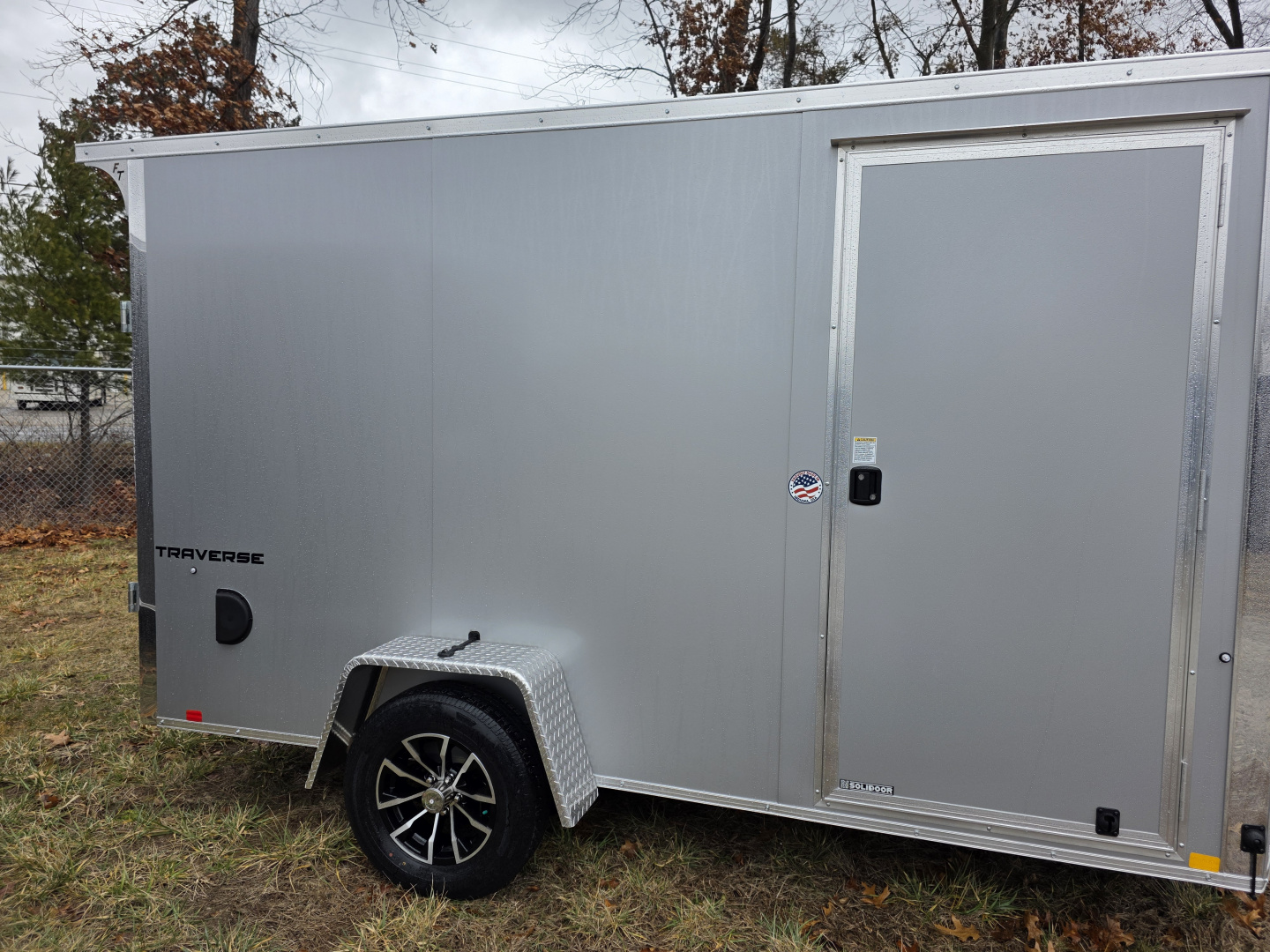 New 2026 Formula Trailers 6x12 6'6 INSIDE 080 SCREWLESS EXTERIOR ramp door DRINGS ALUMINUM WHEELS Cargo / Enclosed Trailer
