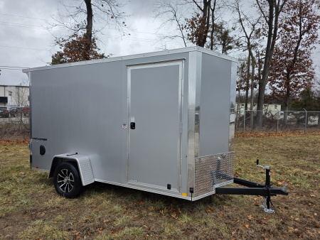 New 2026 Formula Trailers 6x12 6'6 INSIDE 080 SCREWLESS EXTERIOR ramp door DRINGS ALUMINUM WHEELS Cargo / Enclosed Trailer
