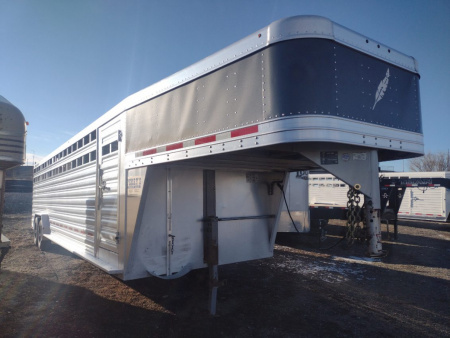 Used 2019 Featherlite 30' Stock Trailer