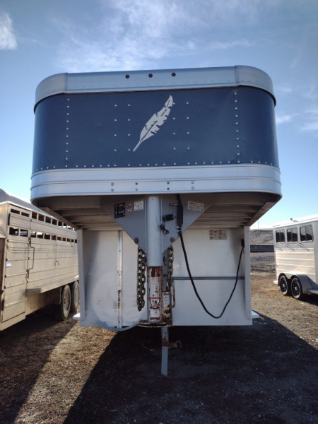 Used 2019 Featherlite 30' Stock Trailer