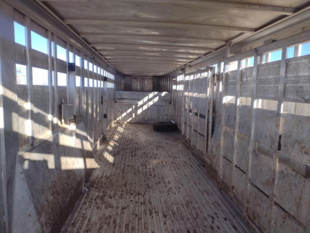 Used 2019 Featherlite 30' Stock Trailer