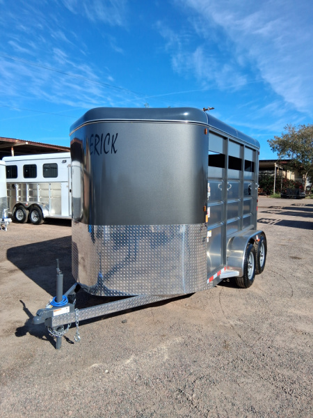 New 2026 Maverick Trailers 12' STOCK Stock / Stock Combo Trailer