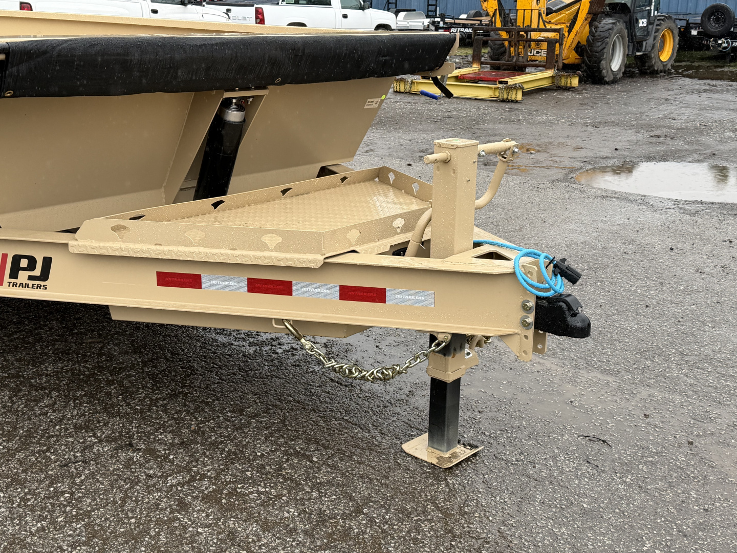 New 2026 PJ Trailers 83" x 14' Low-Pro Telescopic (DT1) 14K GVWR Dump Trailer