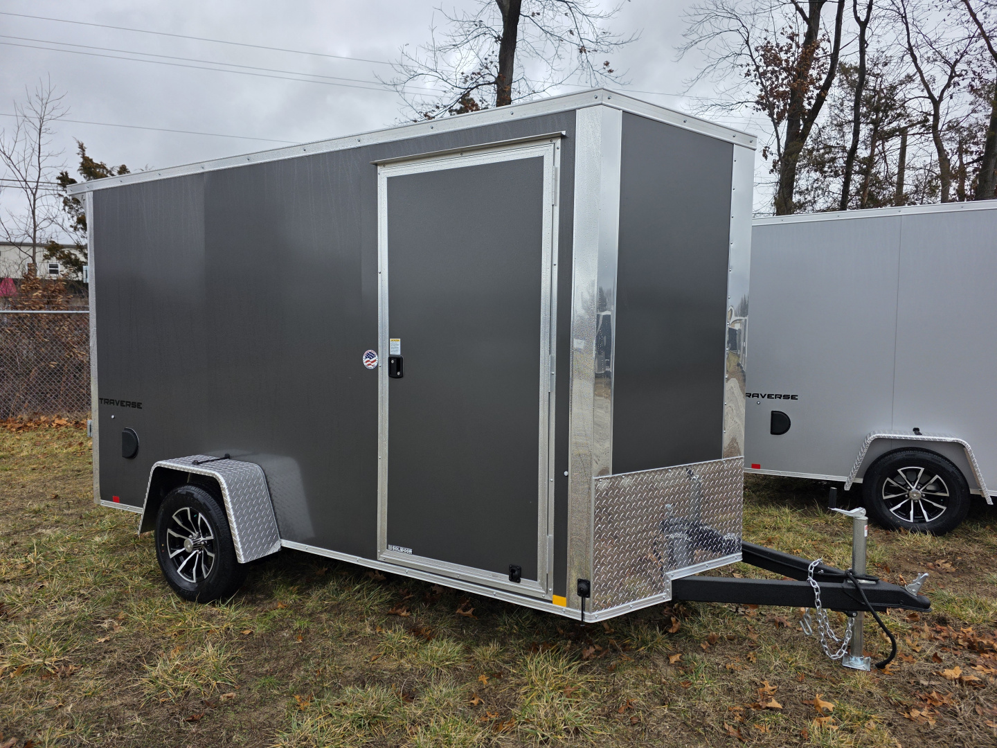 New 2026 Formula Trailers 6x12 6'6 INSIDE 080 SCREWLESS EXTERIOR ramp door DRINGS ALUMINUM WHEELS Cargo / Enclosed Trailer