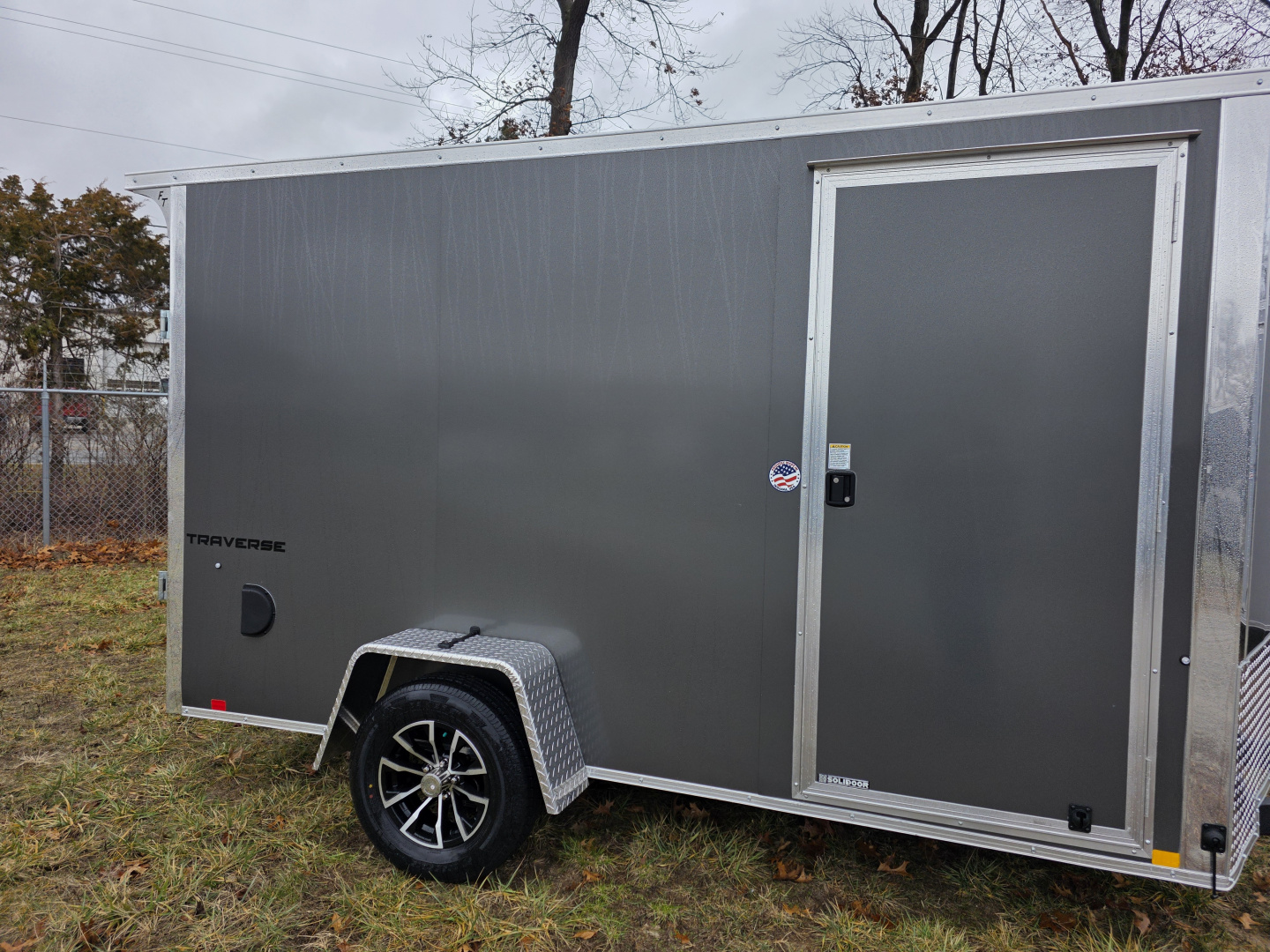 New 2026 Formula Trailers 6x12 6'6 INSIDE 080 SCREWLESS EXTERIOR ramp door DRINGS ALUMINUM WHEELS Cargo / Enclosed Trailer