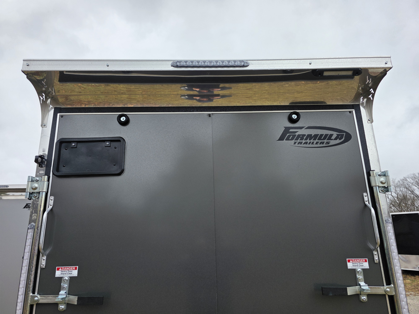 New 2026 Formula Trailers 6x12 6'6 INSIDE 080 SCREWLESS EXTERIOR ramp door DRINGS ALUMINUM WHEELS Cargo / Enclosed Trailer