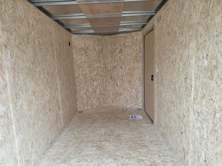 New 2026 Formula Trailers 6x12 6'6 INSIDE 080 SCREWLESS EXTERIOR ramp door DRINGS ALUMINUM WHEELS Cargo / Enclosed Trailer