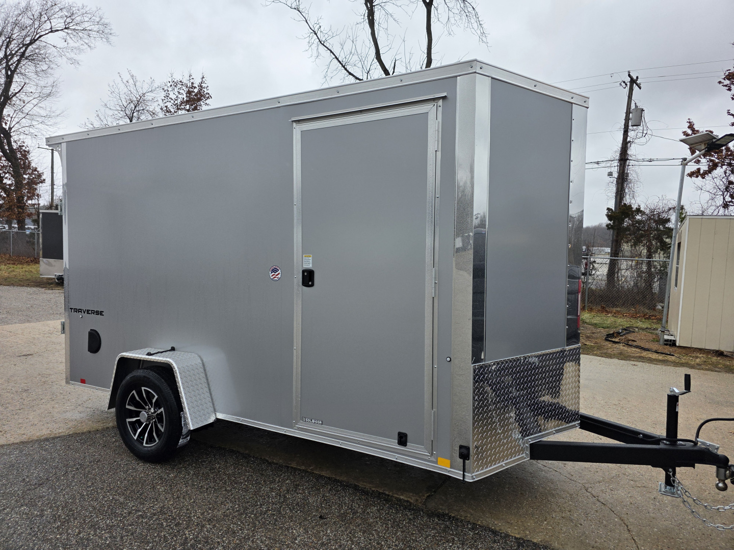 New 2026 Formula Trailers 6x12 6'6 INSIDE 080 SCREWLESS EXTERIOR ramp door DRINGS ALUMINUM WHEELS Cargo / Enclosed Trailer